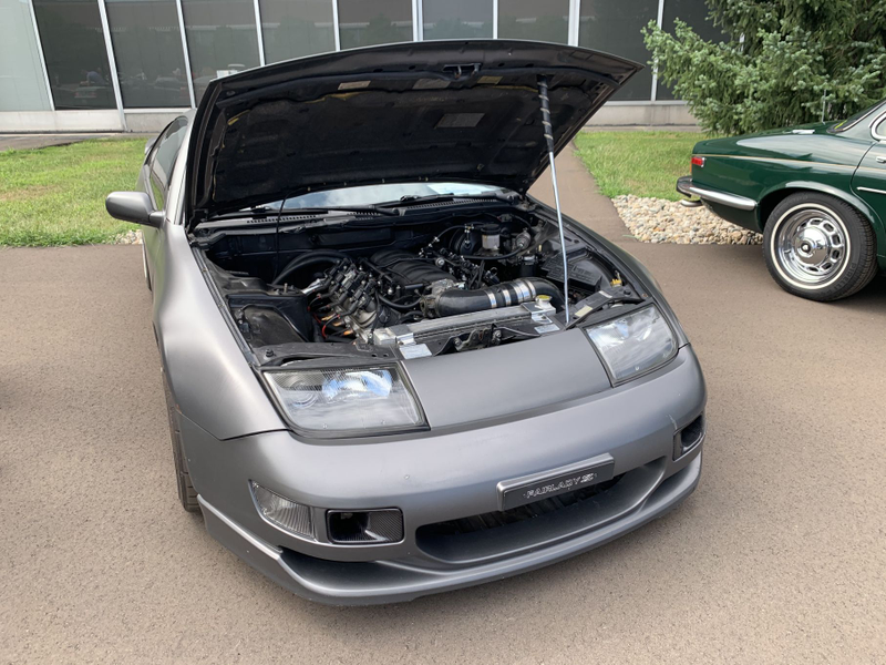 LS-swapped 300ZX. I think she dailies this car.